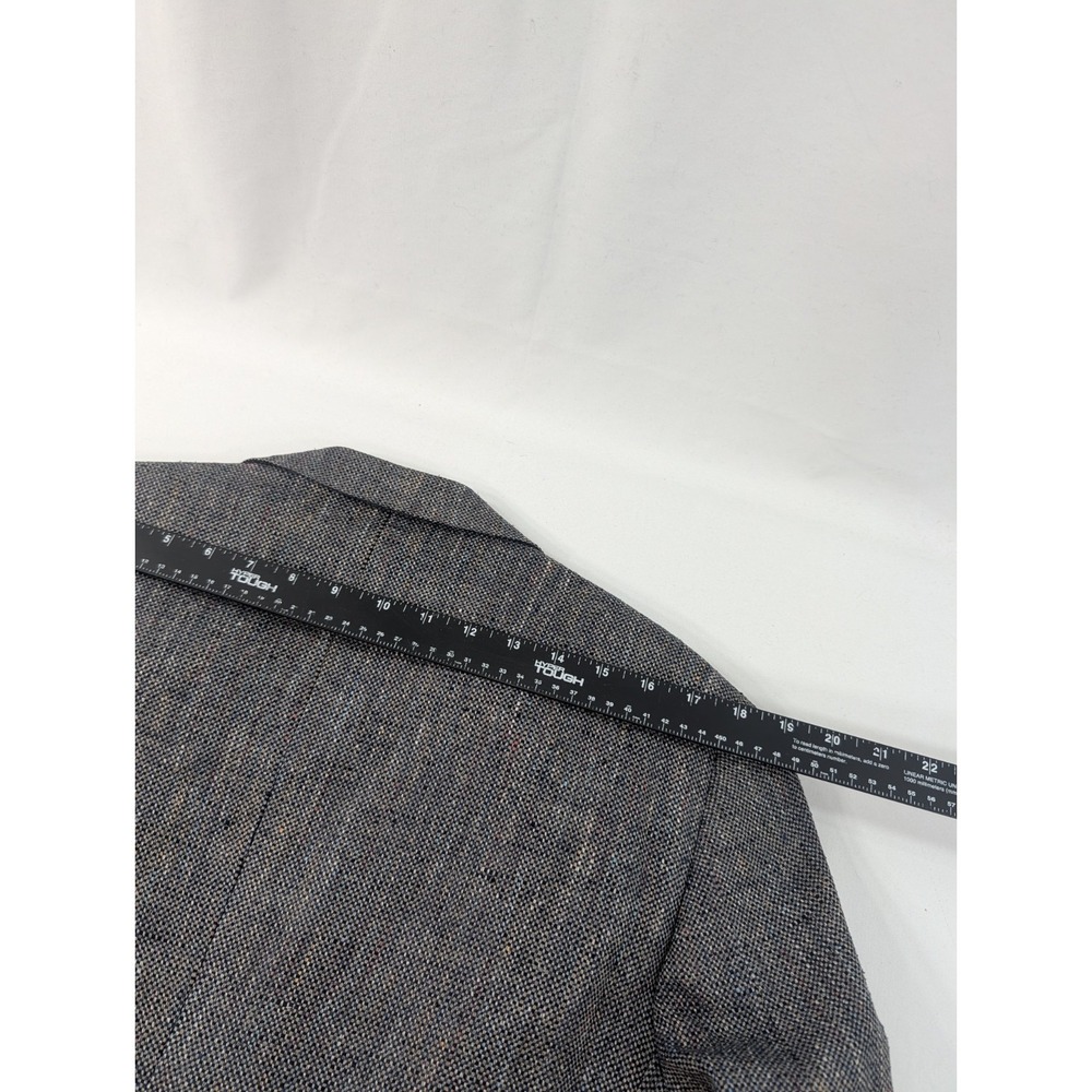 Vintage Polo University Blazer Sports Jacket USA Made Burlap Confetti 40R 42" - Picture 10 of 12